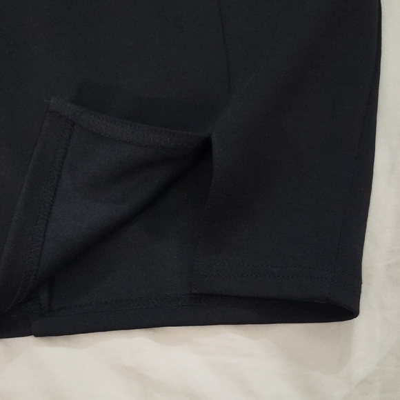 CANTON WALKER, Elegant Dark Mini Skirt - Picture 5 of 10